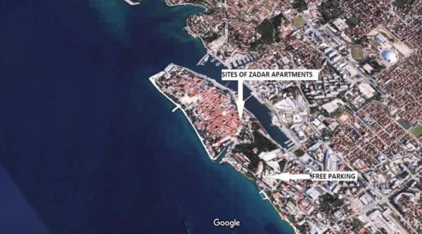 Sites Of Zadar Rooms Dış mekan fotoğraf
